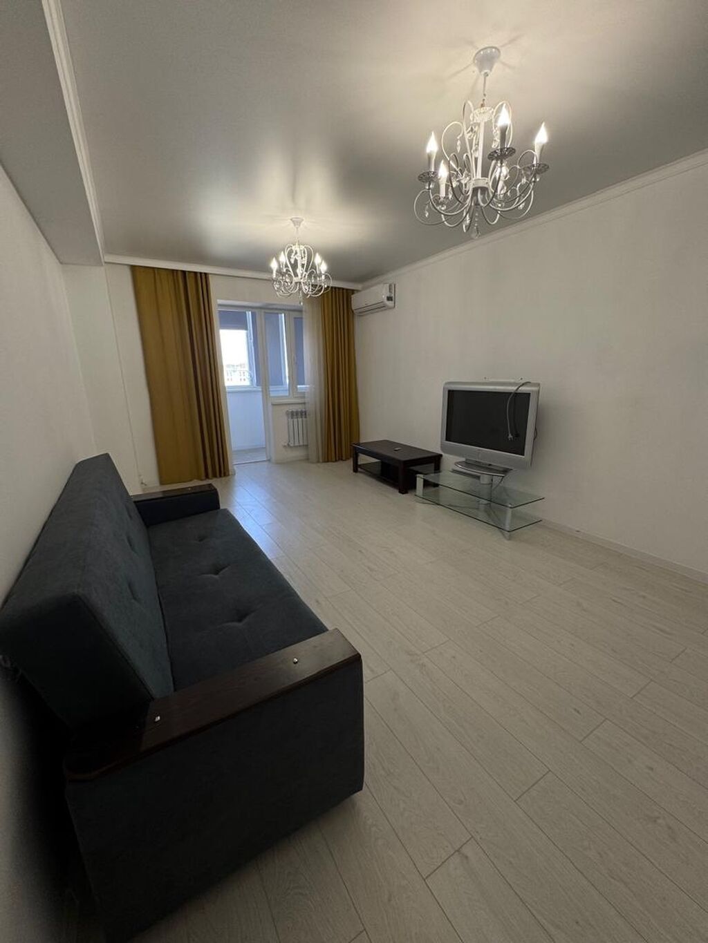 2 комнаты, 72 м², Кок-Жар ж/м Элитка, 8 этаж, Свежий ремонт: фото 1