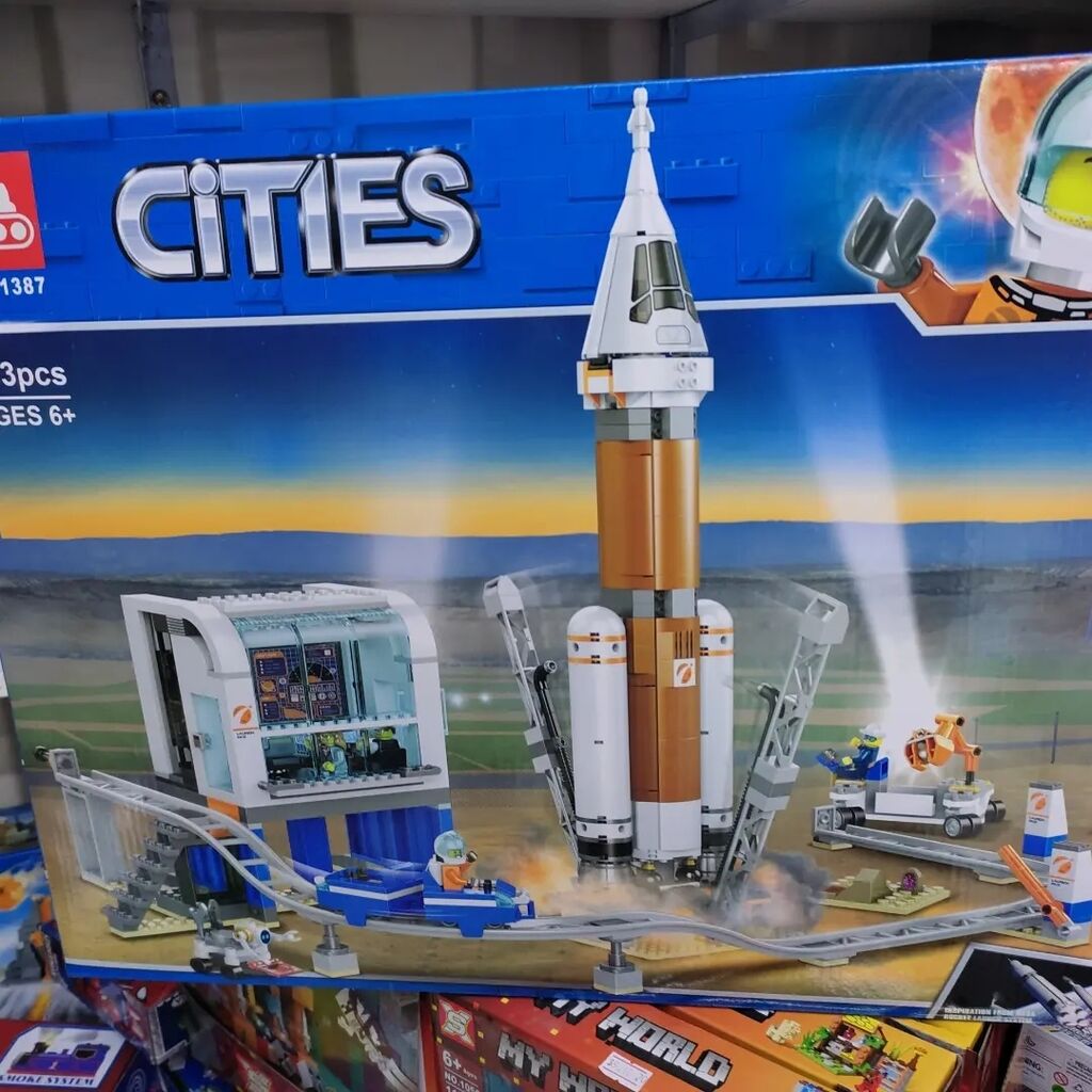 Лего Ракета Отличное качество 873 деталей: 3500 KGS Игрушки | Бишкек ...