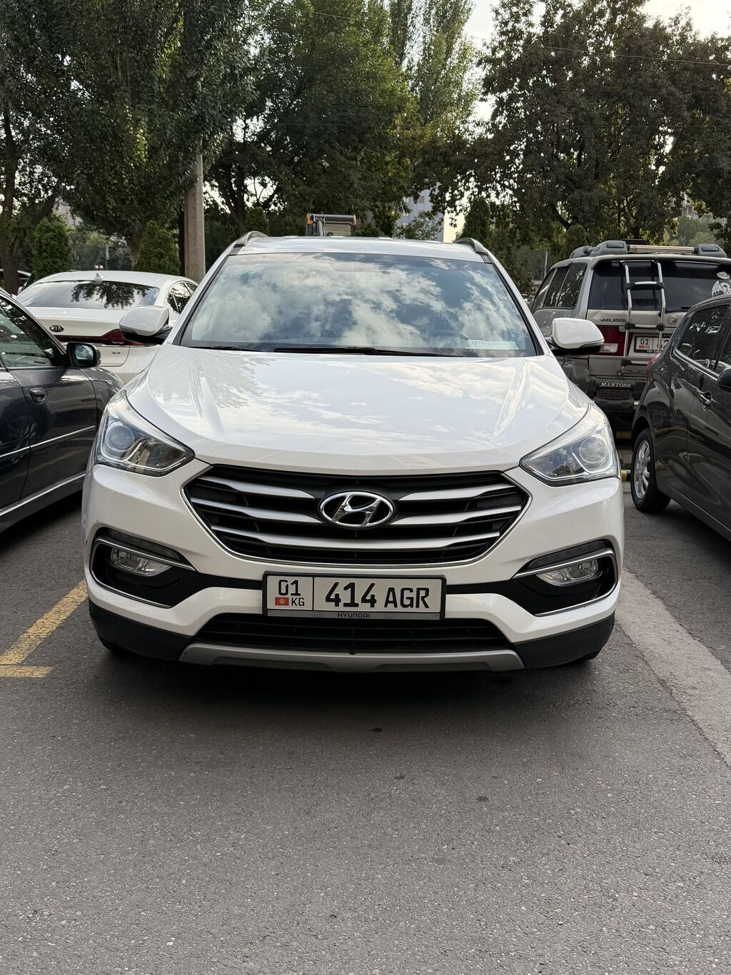 Hyundai Santa Fe: 2015 г., 2 л, Автомат, Дизель, Внедорожник: фото 3
