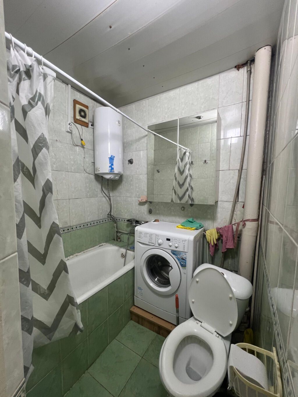 1 комната, 34 м², Пригородное с. Хрущевка, 1 этаж, Евроремонт: фото 7