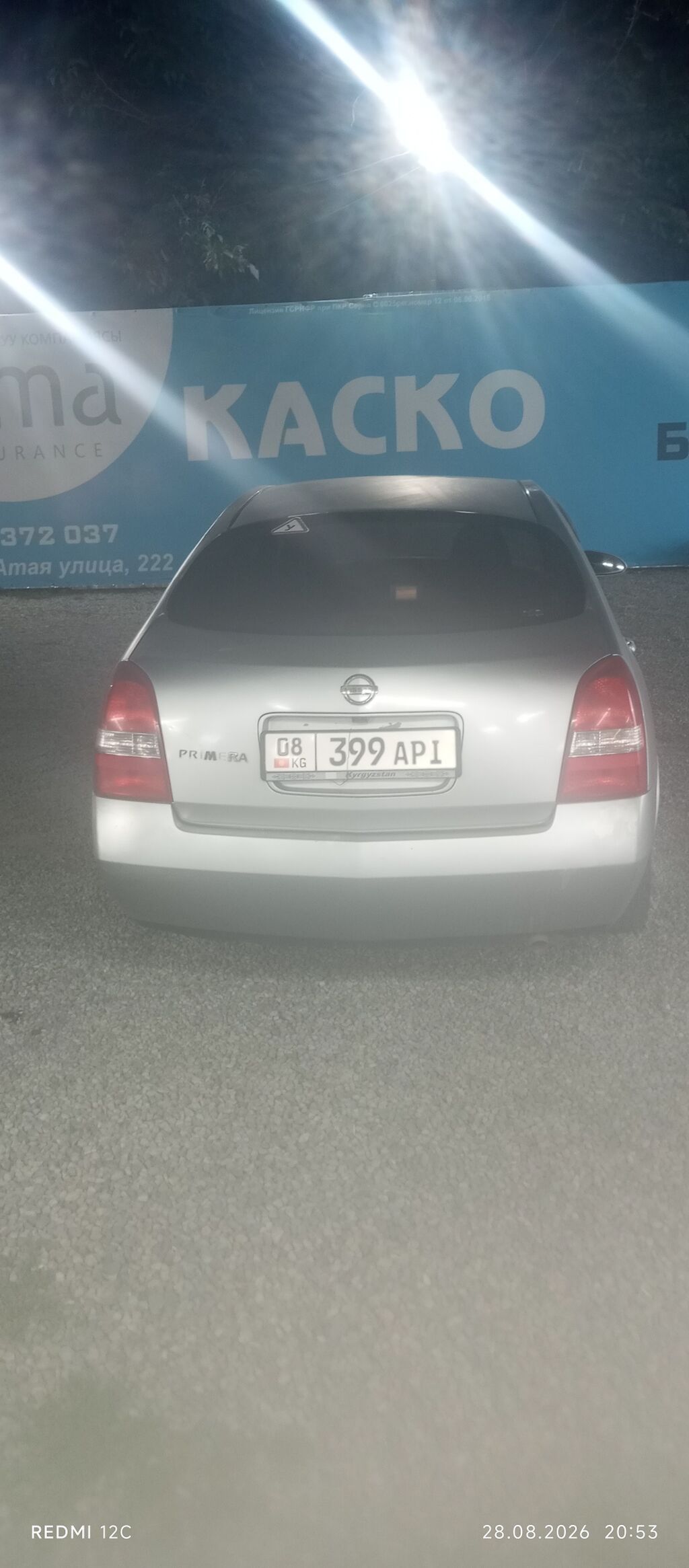 Nissan Primera: 2003 г., 2 л, Седан: фото 4