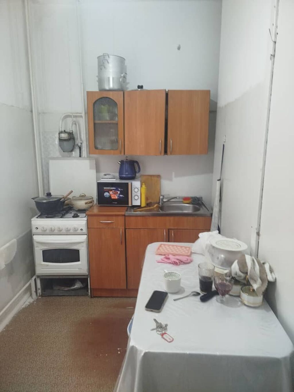 1 комната, 34 м², 105 серия, 8 этаж, Старый ремонт — фото 2