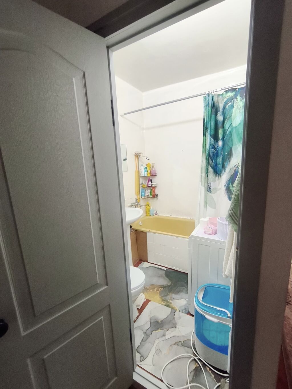 1 комната, 35 м², Джал мкр (в т.ч. Верхний, Нижний, Средний) 105 серия, 9 этаж, Требуется ремонт: фото 8