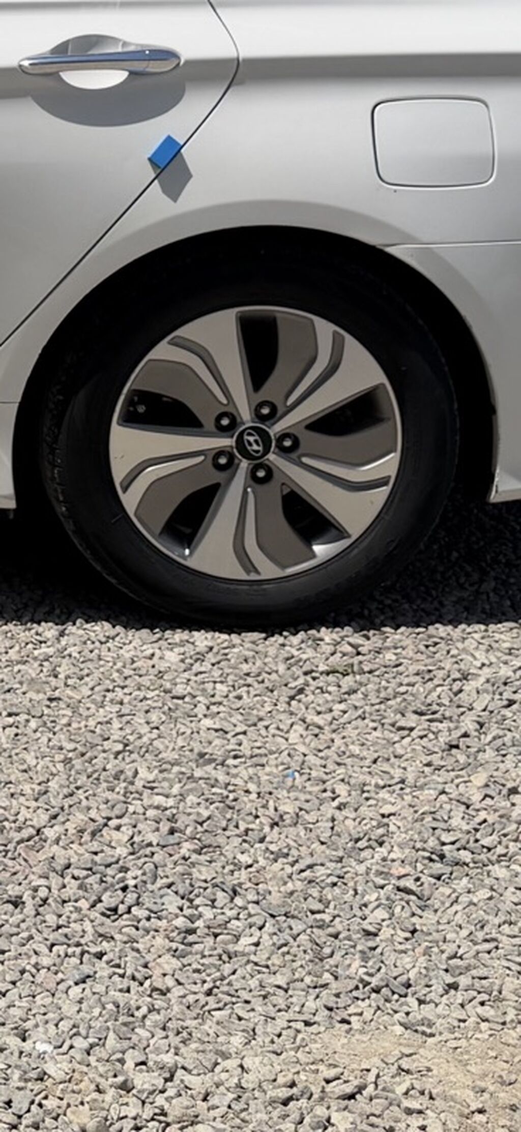 Литые Диски R 17 Hyundai, Комплект, отверстий - 4, Б/у: фото 3