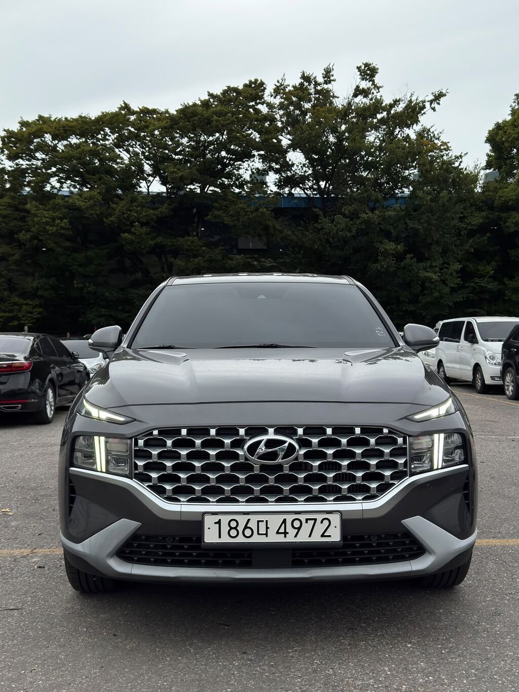 Hyundai Santa Fe: 2020 г., 2.2 л, Робот, Дизель, Кроссовер: фото 1