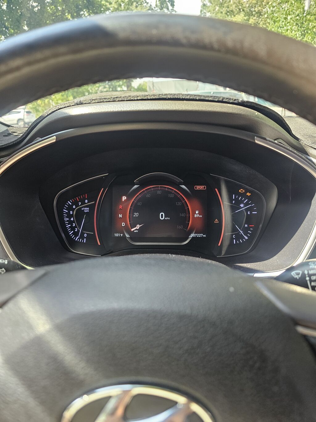 Hyundai Santa Fe: 2019 г., 2.4 л, Автомат, Бензин: фото 8