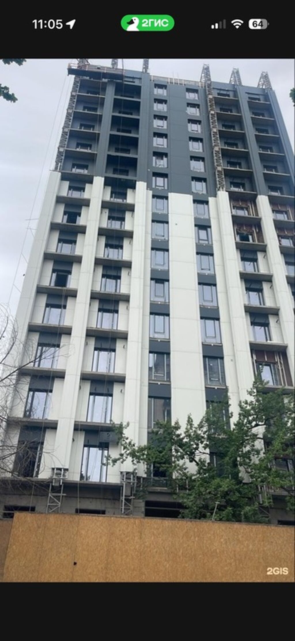 2 комнаты, 86 м², Золотой квадрат 15 этаж, ПСО (под самоотделку): фото 5