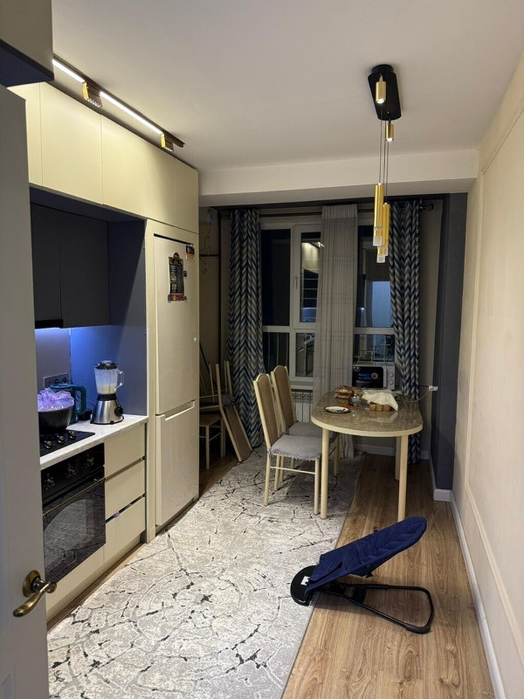 2 комнаты, 52 м², Тунгуч мкр 9 этаж, Евроремонт: фото 6