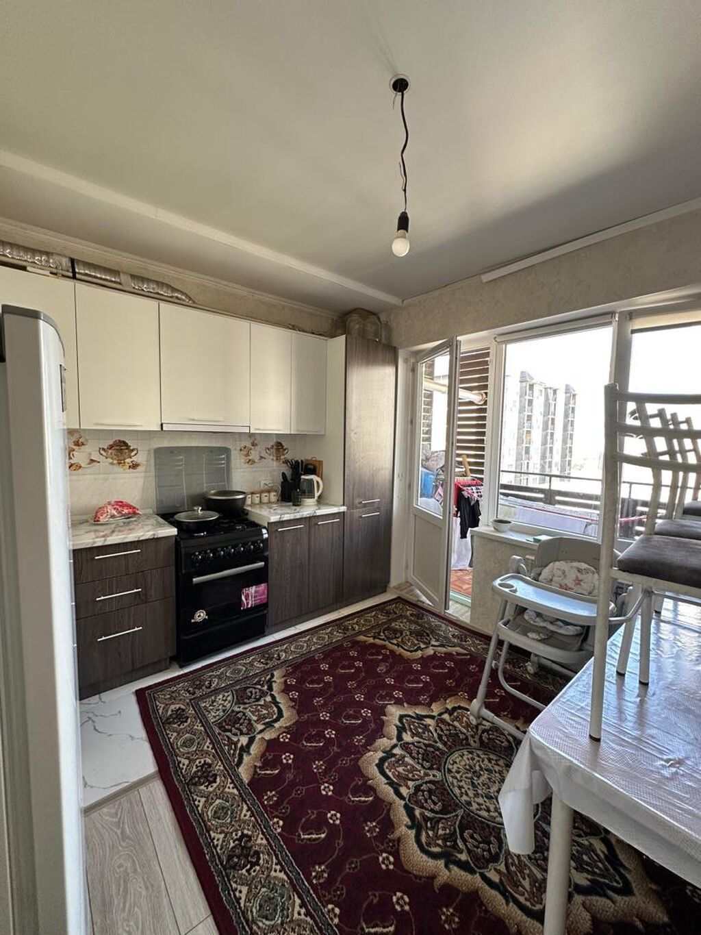1 комната, 46 м², Ала-Арча ТРЦ 5 этаж, Евроремонт: фото 6