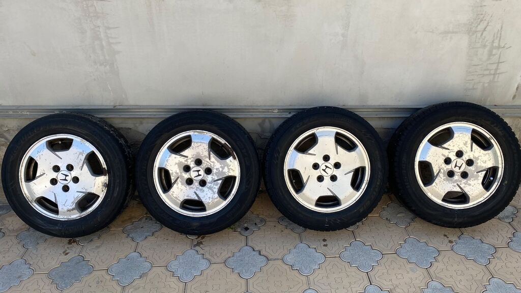 Комплект из 4 колес Honda: литые диски + зимние шины. - Диски: фото 7