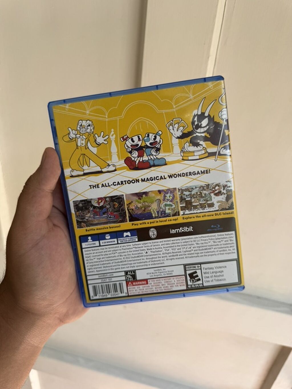 Cuphead — физическое издание для PlayStation 4/5 (Blu‑ray диск в: фото 2