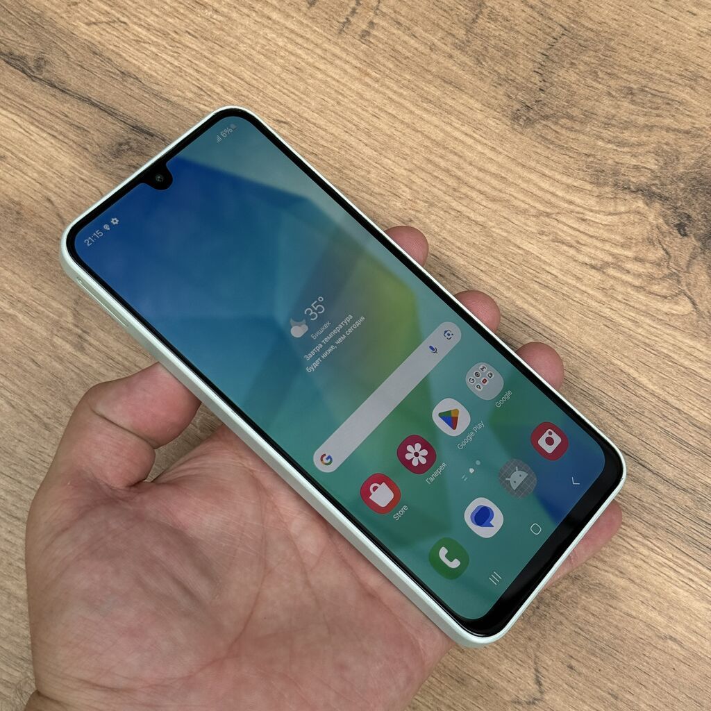 Samsung Galaxy A16 5G, Б/у, 128 ГБ, цвет - Зеленый, 2 SIM: фото 4