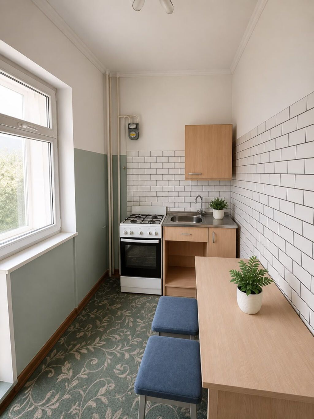 1 комната, 40 м², Восток-5 мкр Элитка, 5 этаж, Дизайнерский ремонт: фото 7
