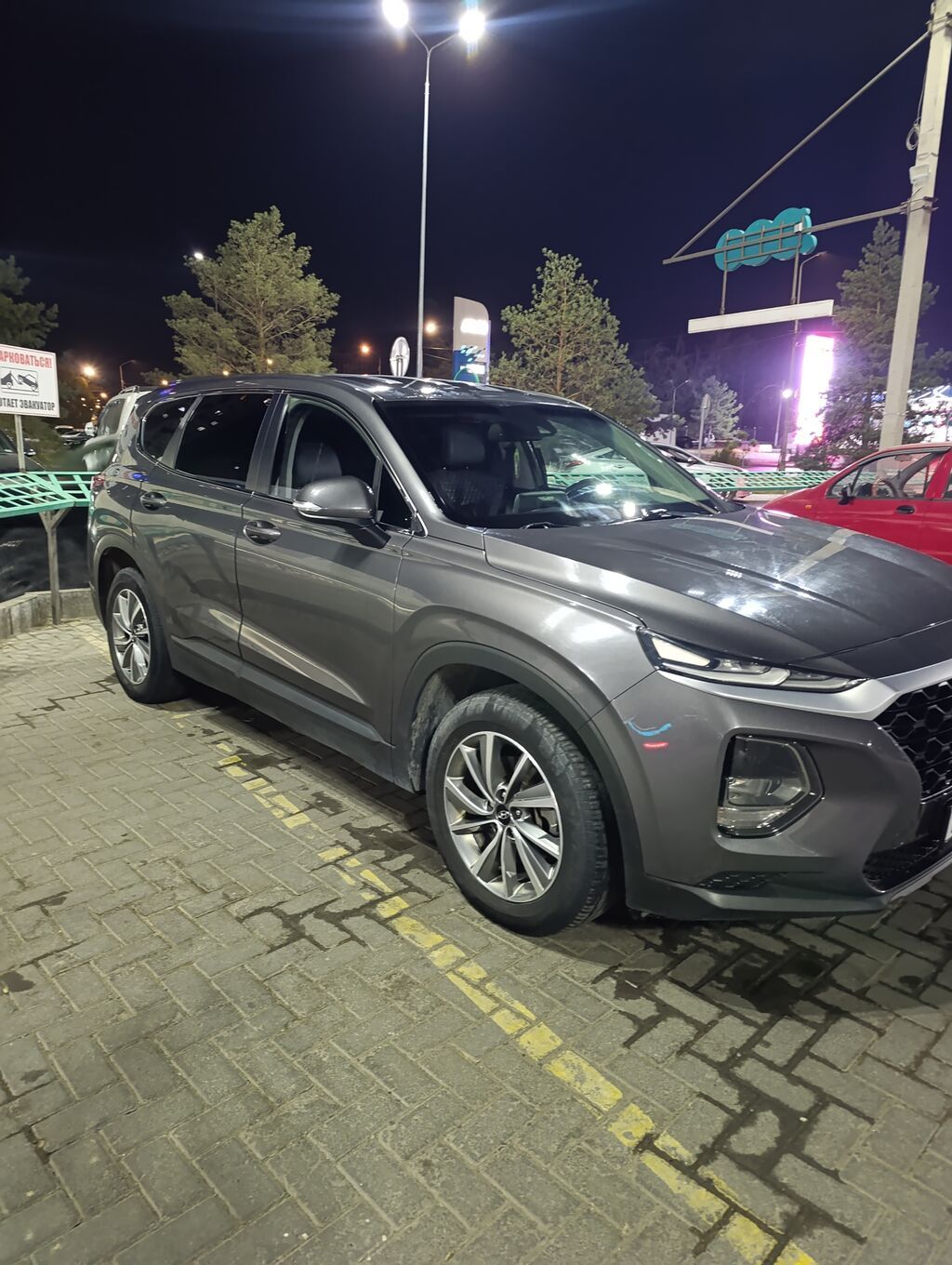 Hyundai Santa Fe: 2018 г., 2 л, Автомат, Дизель, Кроссовер: фото 2