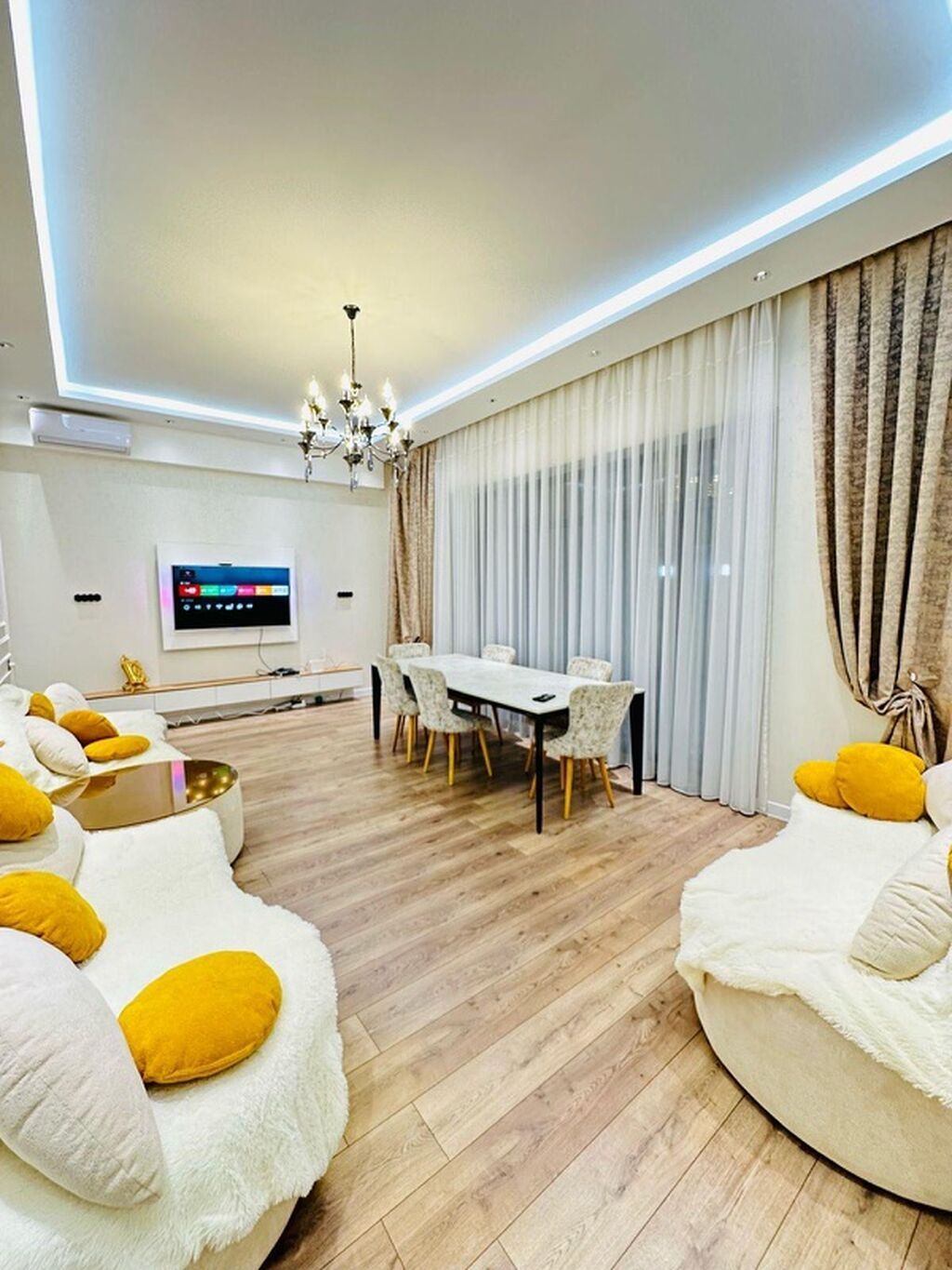 110 kv. m, 4 otaqlı, Kombi, Qaz, İşıq