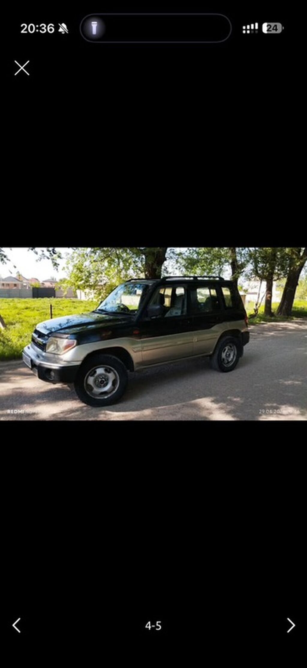 Mitsubishi Pajero iO: 2001 г., 2 л, Автомат, Бензин, Внедорожник: фото 6