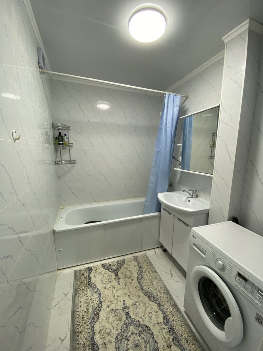 1 комната, 48 м², Элитка, Аламедин-1 мкр Элитка, 9 этаж, Евроремонт: фото 2