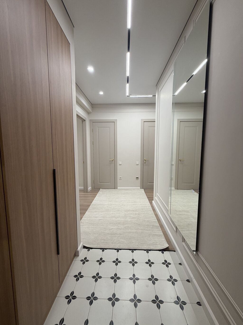 2 комнаты, 86 м², Асанбай мкр Элитка, 5 этаж, Дизайнерский ремонт: фото 6