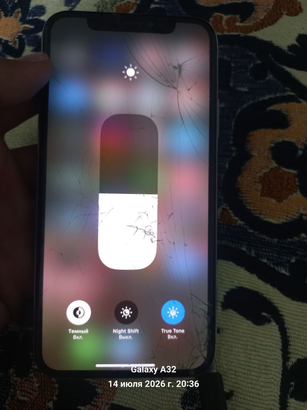 IPhone (серия XS), серебристый/белый корпус, стеклянная задняя панель: фото 5