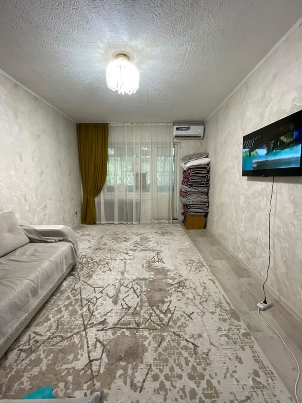 1 комната, 35 м², Кудайберген авторынок 105 серия, 2 этаж, Евроремонт: фото 6