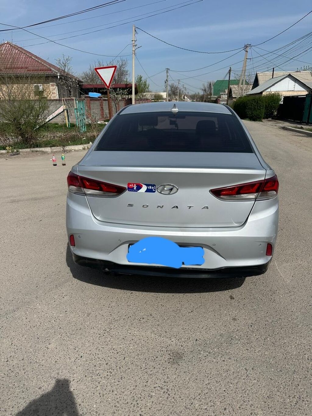 Hyundai Sonata: 2018 г., 2 л, Автомат, Газ, Седан: фото 1