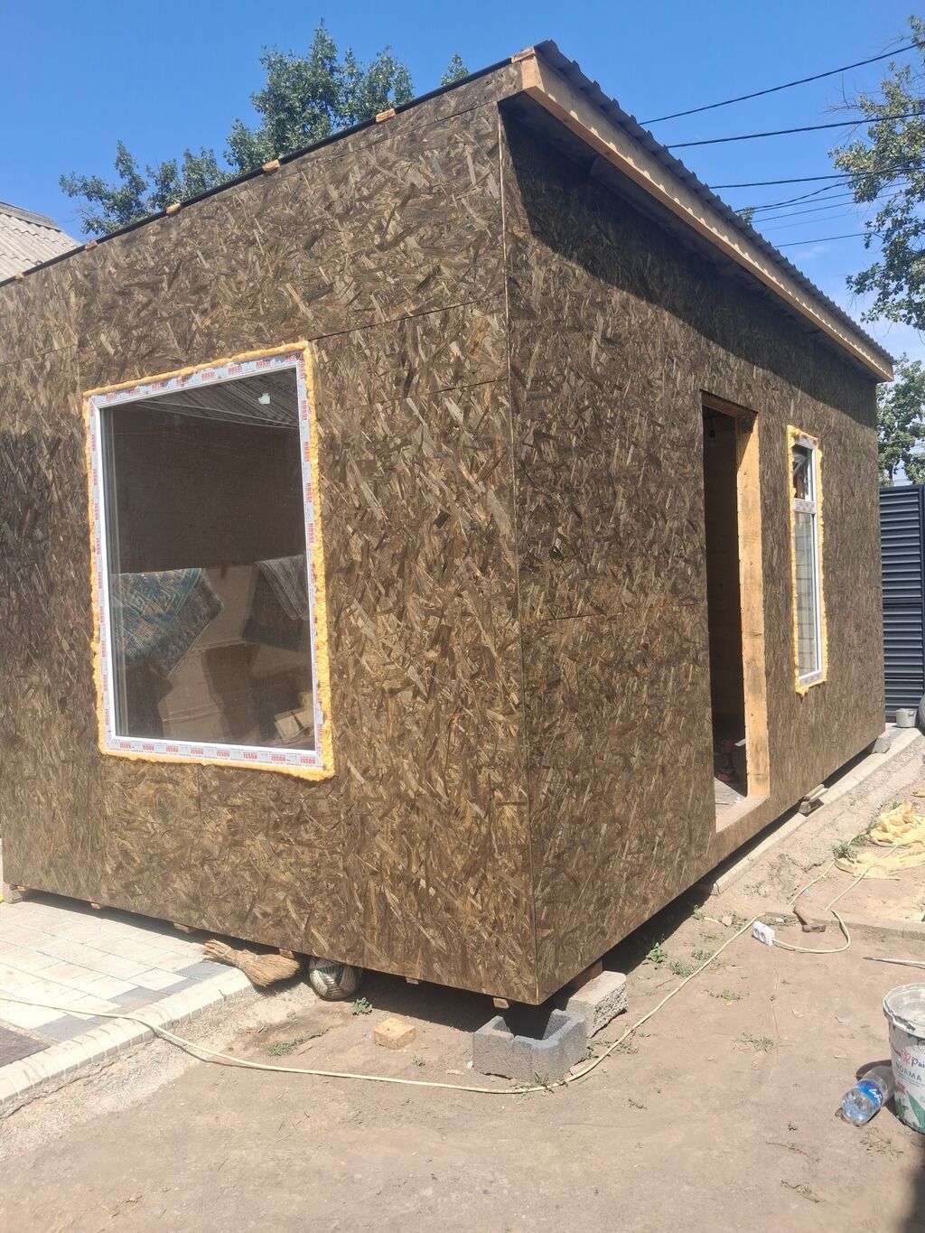 Каркасно-модульное помещение 6×3 м на металлическом основании. В: фото 6