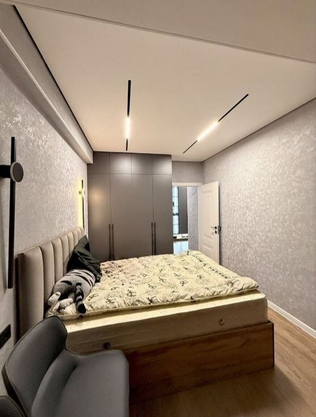 2 комнаты, 61 м², Кок-Жар мкр 9 этаж, Дизайнерский ремонт: фото 2