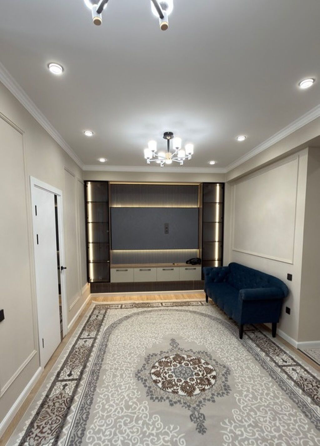 2 комнаты, 58 м², Ак-Кеме (старый аэропорт) Элитка, 13 этаж, Евроремонт: фото 7