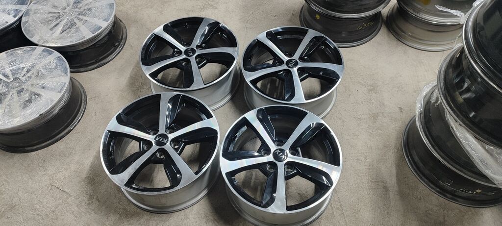 Литые Диски R 17 Kia, Комплект, отверстий - 5, Б/у: фото 4