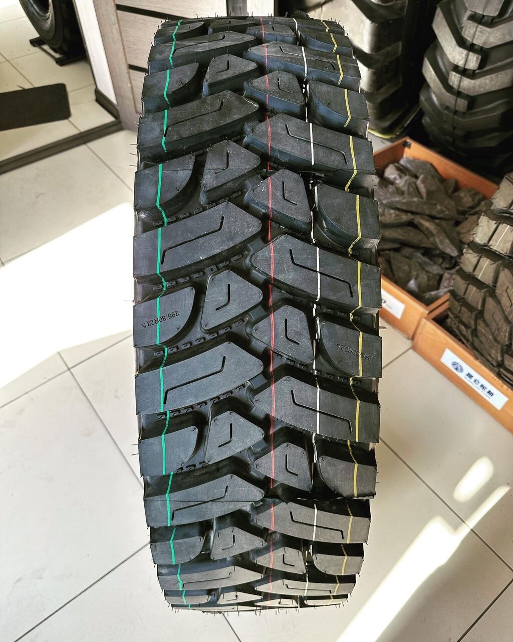 Шина для спецтехники Кунлунь 295/80R22,5 18PR KT855 предназначена для: фото 2