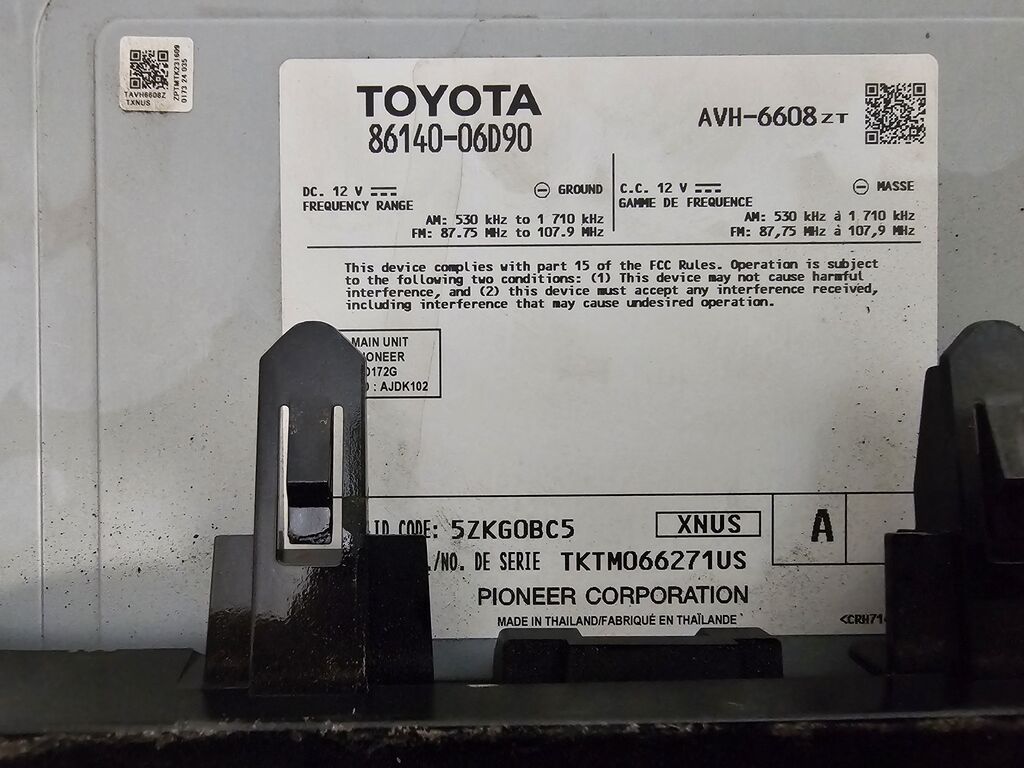 Продаю штатную магнитолу toyota camry 75 америка car play- android: фото 3