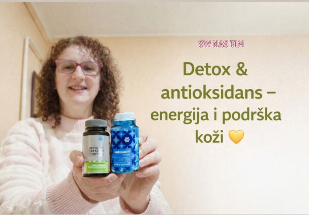 Suplementi: Detox & antioksidans – energija i podrška koži Set dodataka