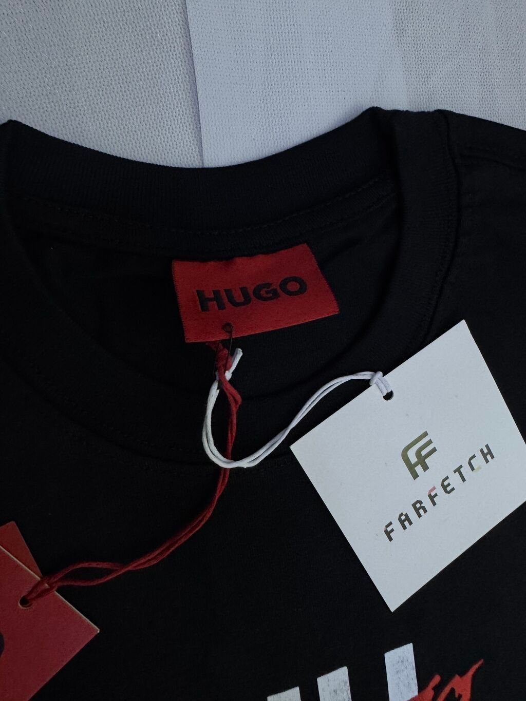 Мужская футболка, S, M, L, Hugo Boss, Новый, цвет - Черный, Самовывоз: фото 4