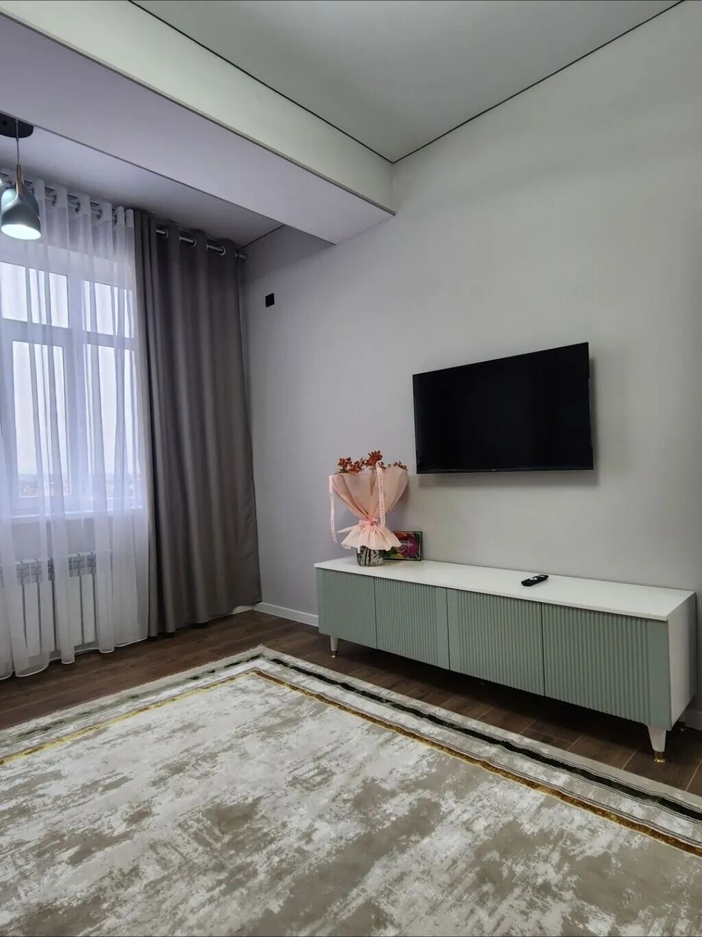 1 комната, 40 м², Джал мкр (в т.ч. Верхний, Нижний, Средний) 5 этаж, Дизайнерский ремонт: фото 7