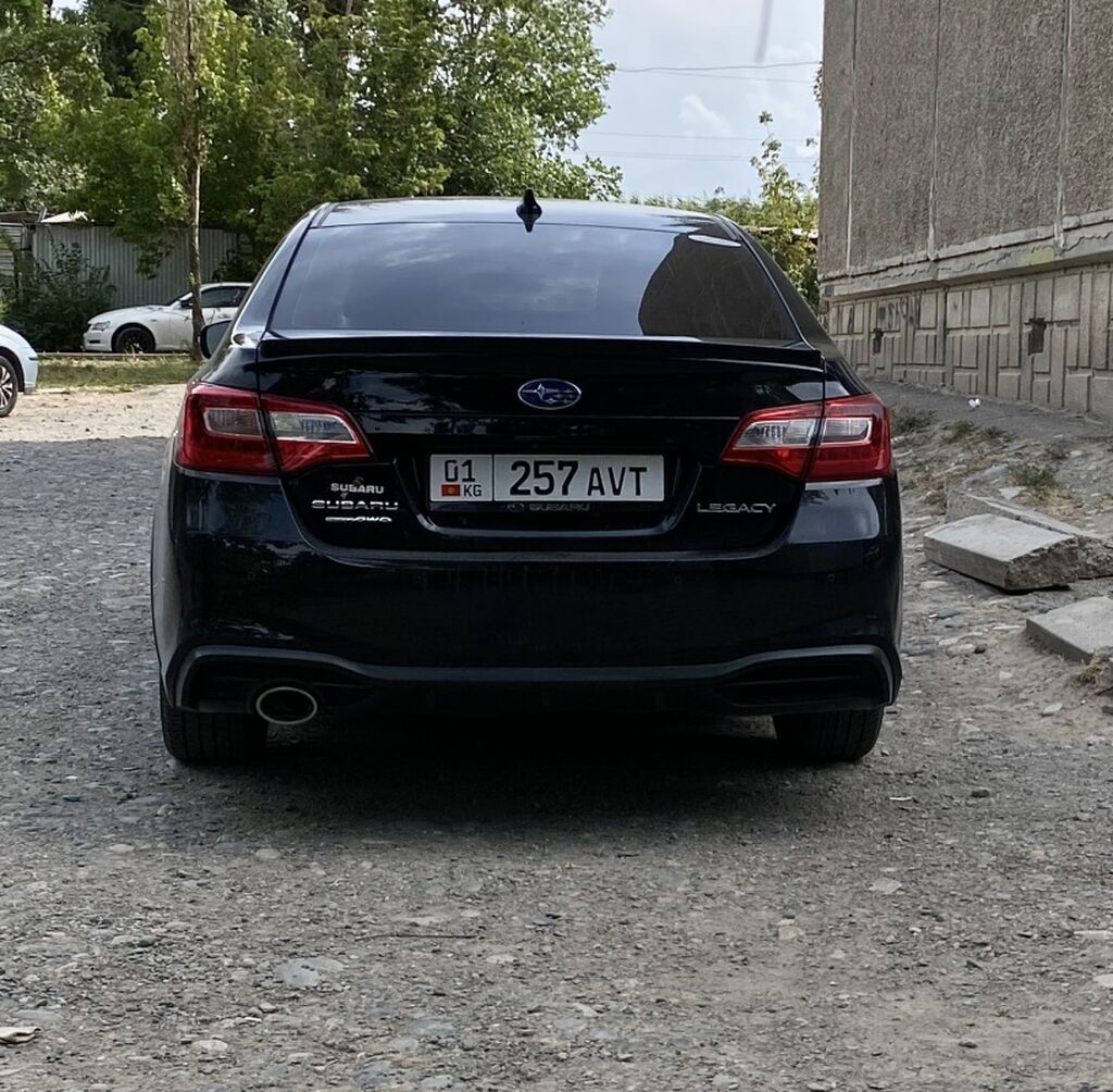 Subaru Legacy: 2018 г., Автомат, Седан: фото 3