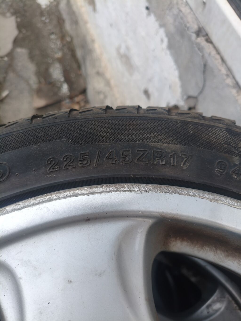 Литые Диски R 17 OZ Racing, Комплект, отверстий - 5, Б/у: фото 4
