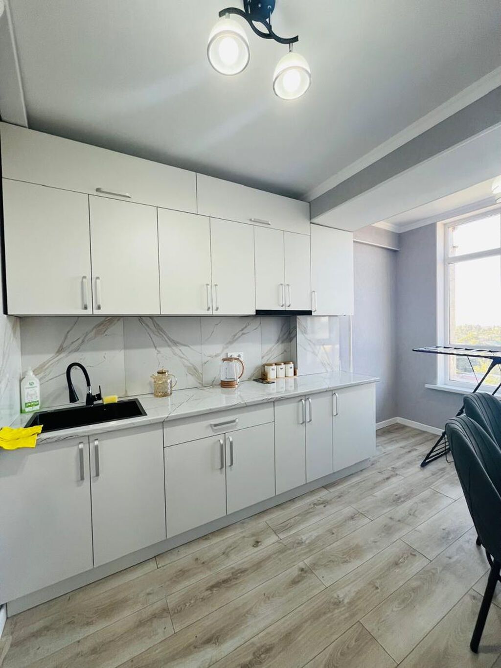 1 комната, 34 м², Аламедин-1 мкр Элитка, 7 этаж, Евроремонт: фото 2