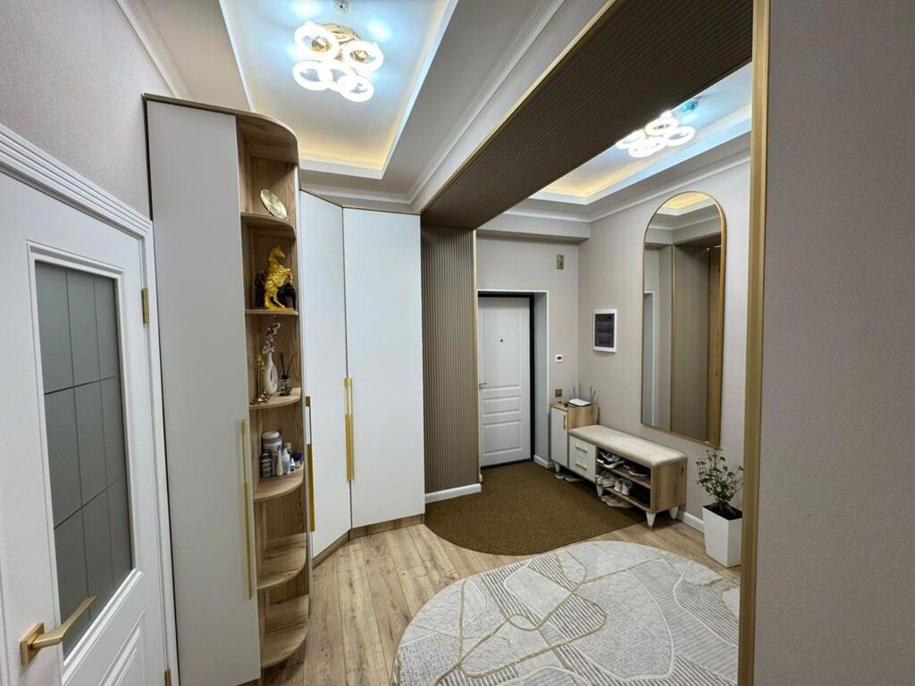 2 комнаты, 66 м², Кок-Жар ж/м Элитка, 6 этаж, Евроремонт: фото 6