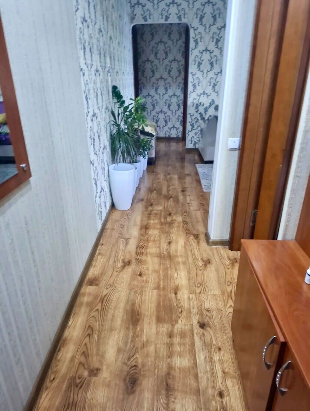 3 комнаты, 58 м², 4 мкр 104 серия, 2 этаж, Евроремонт: фото 8
