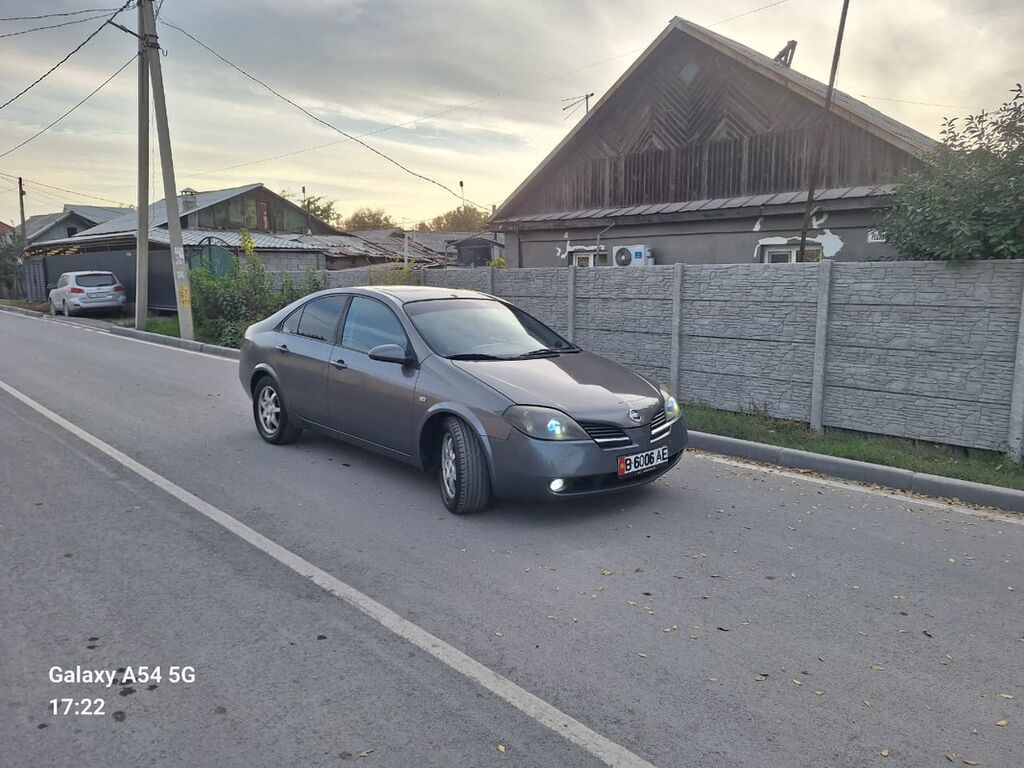 Nissan Primera: 2002 г., 1.8 л, Механика, Бензин, Хэтчбэк: фото 5