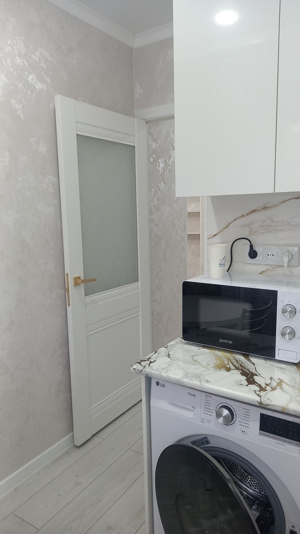 1 комната, 5 мкр Собственник, Без животных, от 6 месяцев, С мебелью полностью: фото 8
