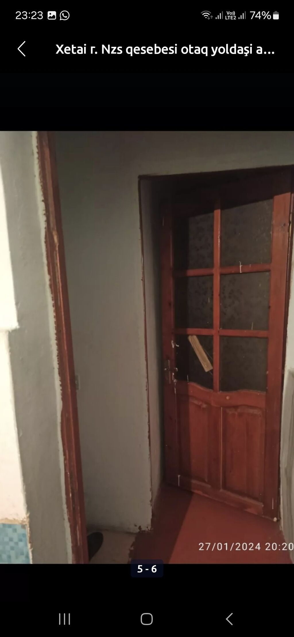 Baki şeh Xetai rayonu Nzs qesebesinde yerlesir eve bir nefer otaq