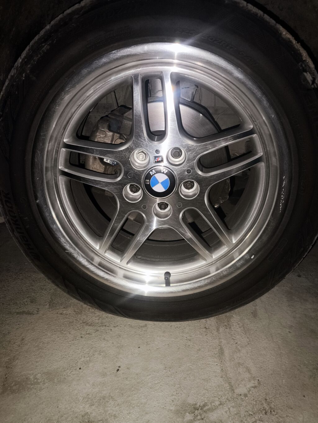 Литые диски BMW 37 стиль + шины Michelin разнаширокий - Оригинальные: фото 5