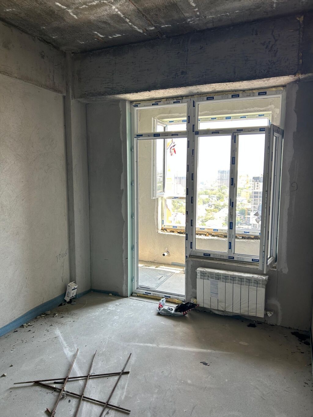 1 комната, 45 м², Азия Молл Элитка, 17 этаж, ПСО (под самоотделку): фото 3