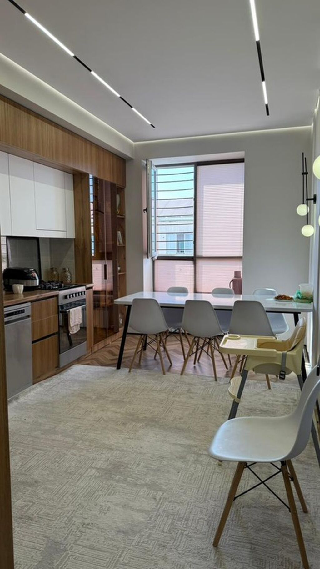 2 комнаты, 80 м², Фрунзе мкр., 5 этаж, Дизайнерский ремонт: фото 5