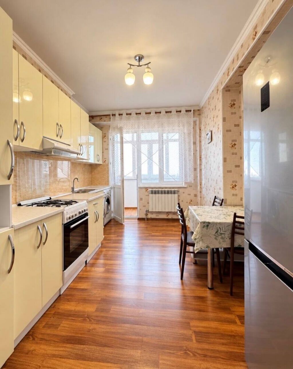 3 комнаты, 130 м², Средний Джал Элитка, 11 этаж, Свежий ремонт: фото 3