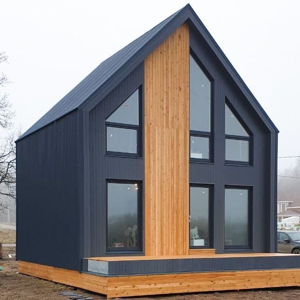 Строительство барнхаусов и A-frame домов под ключ: фото 8