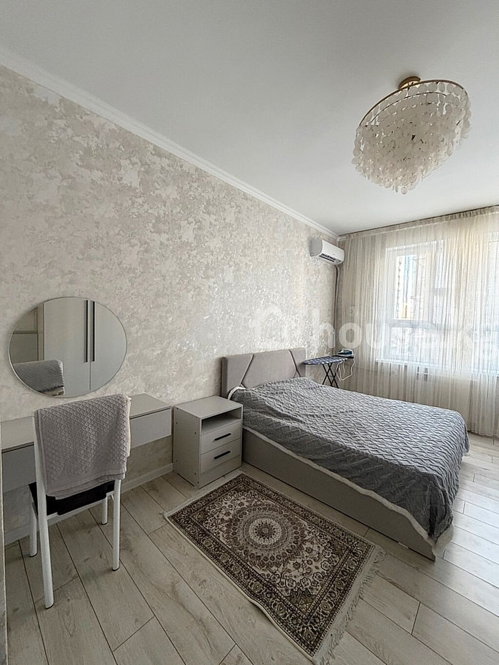 1 комната, Восток-5 мкр, Душевая кабина, Постельное белье, Кондиционер: фото 3