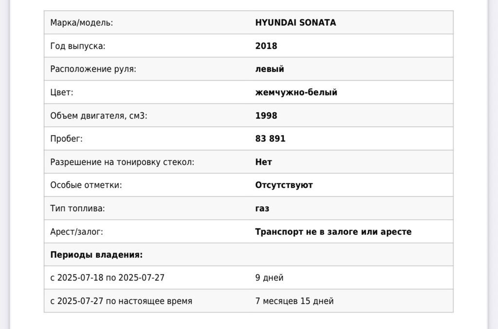 Hyundai Sonata: 2018 г., 2 л, Автомат, Газ, Седан: фото 4