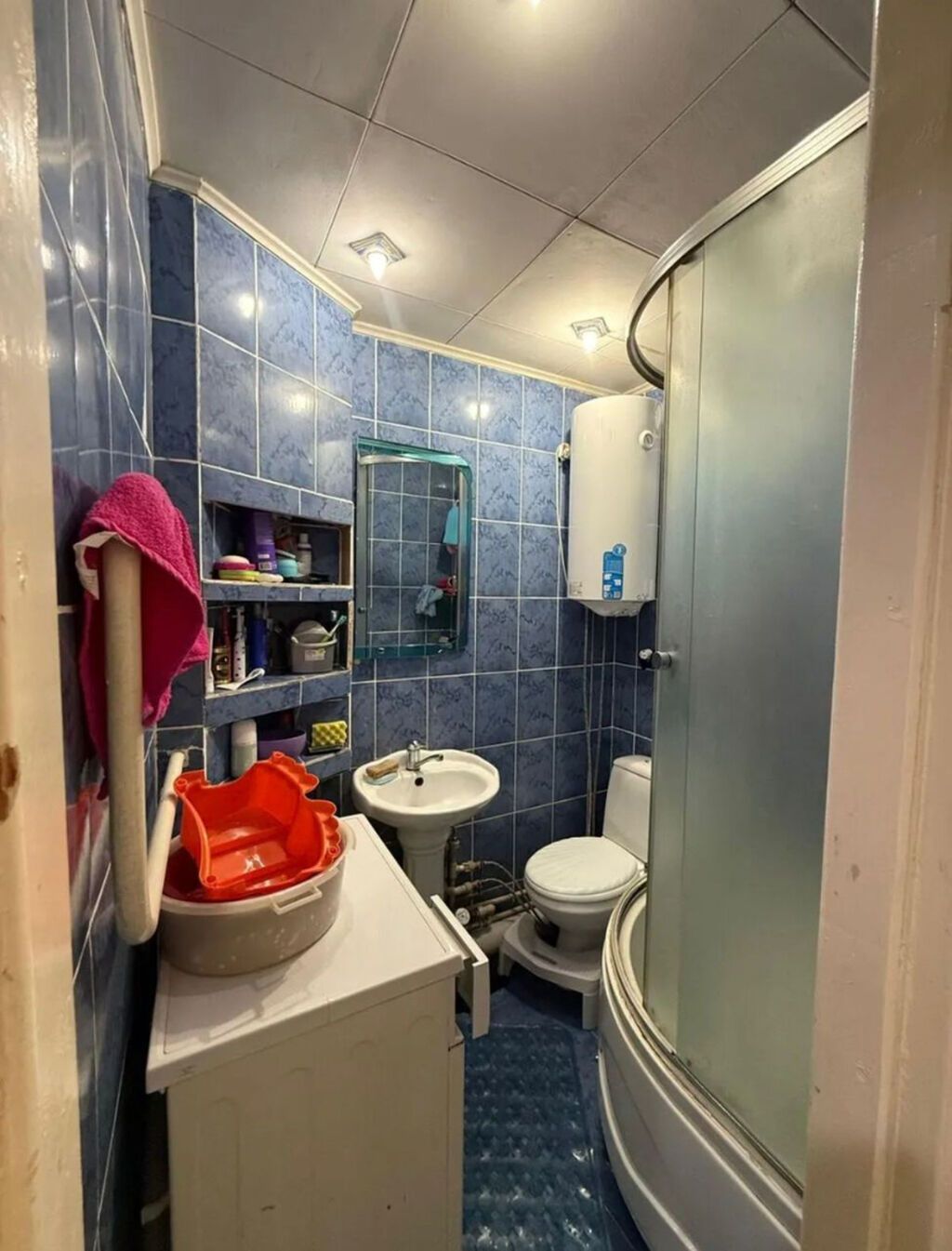 2 комнаты, 44 м², 3 мкр 104 серия, 3 этаж, Евроремонт: фото 5